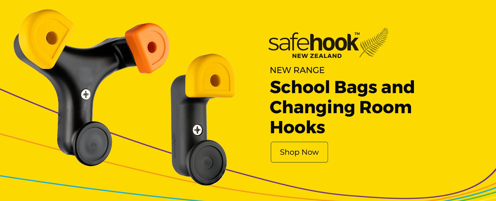 SafeHook - School Bag, Changing Room Hooks